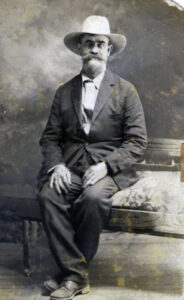 Ed Watson - posing while building an empire in the swamps