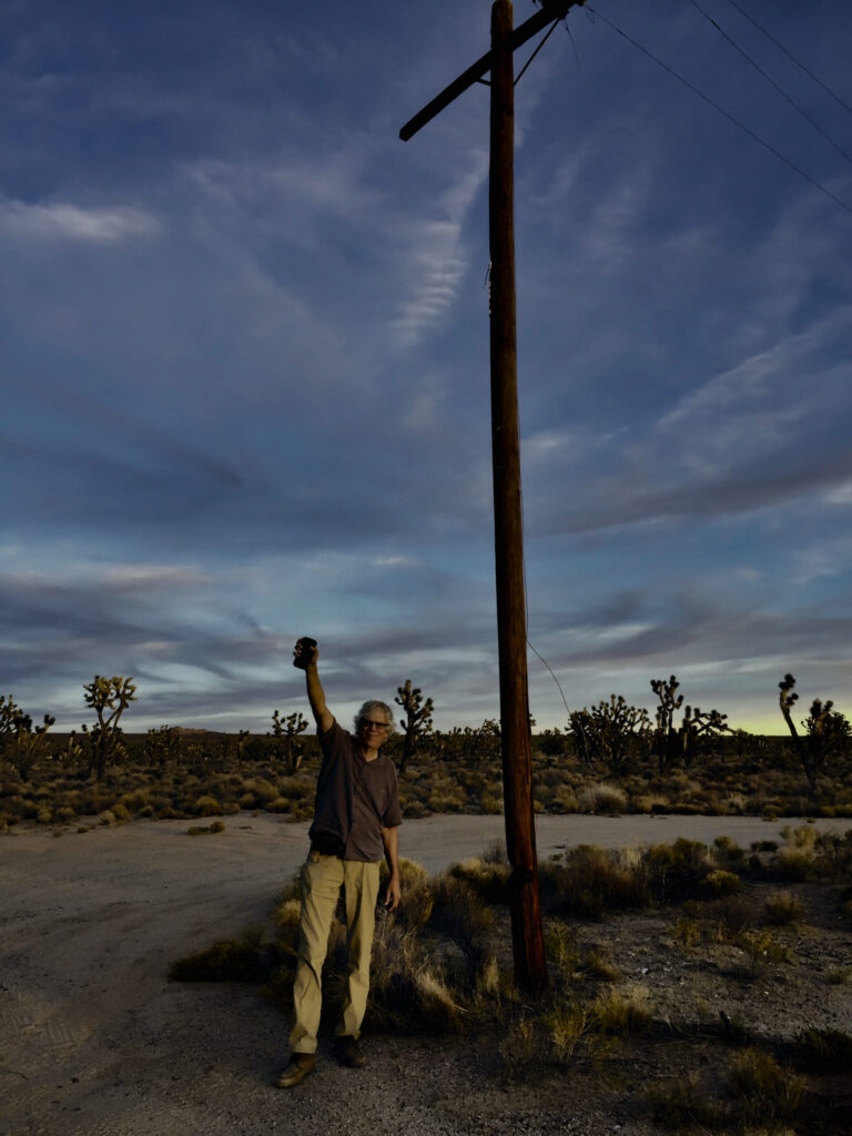 The Site of the Mojave Phone Booth